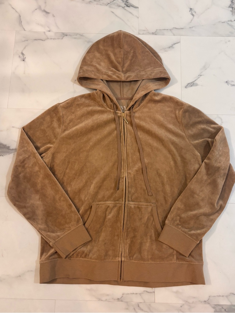 🤎New York & Company🤎 Zip Up Velour Jacket